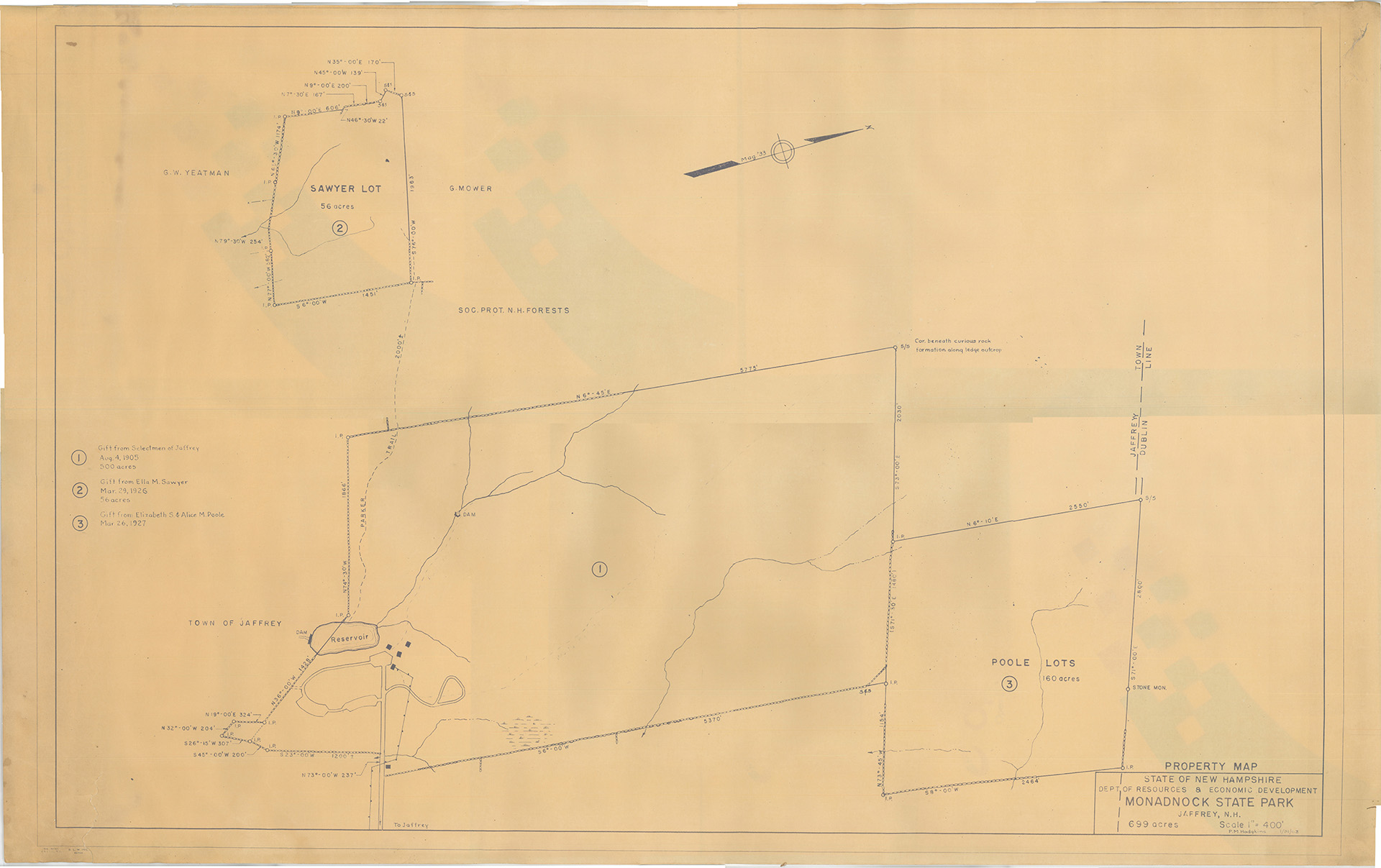 Map image: 1963 Hodgkins