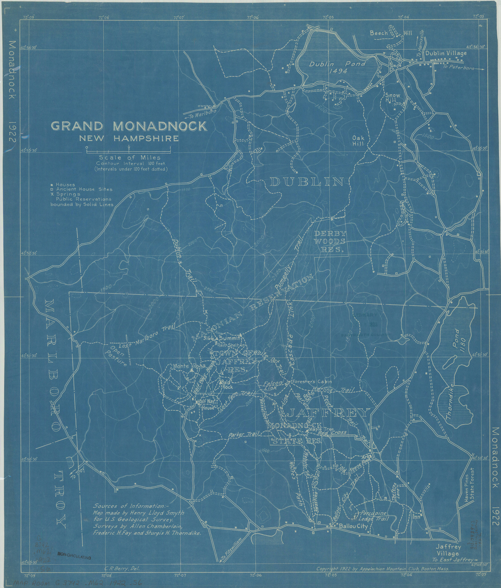Map image: 1922 Smyth Map
